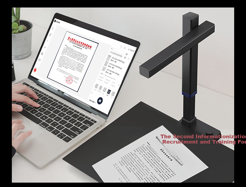 Сканер CZUR Elf Scanner, 20 Мп, А3, Wi-Fi, USB, 1 сек/стр