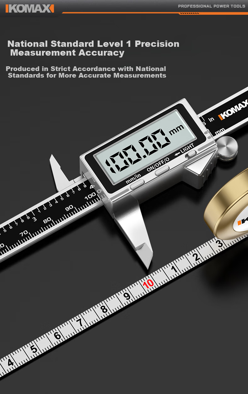 Рулетка стальная KEMAISI, бытовая, 2 метра, износостойкая, мини, высокоточная