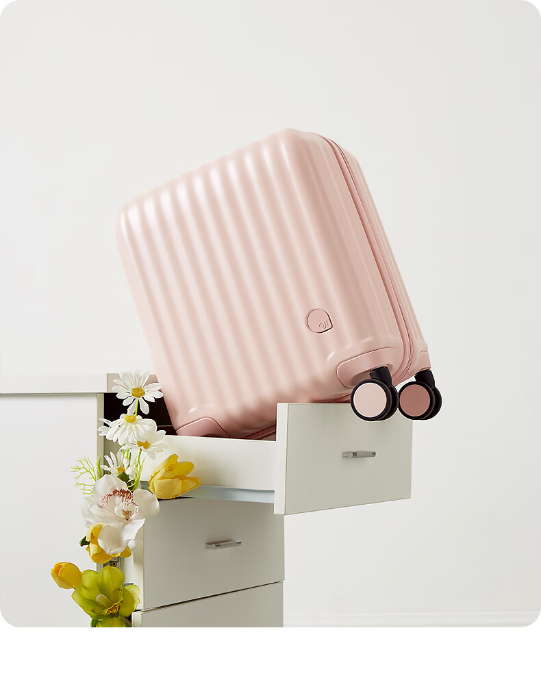 Чемодан Aji Luggage, женский, ручная кладь, 14 дюймов, легкий, для путешествий, весна-осень, детский