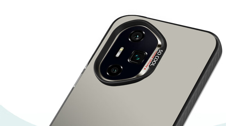 Чехол для телефона Baozou, совместимый с Honor 300 Ultra, силиконовый, с мягкими краями, противоударный, с лазерным градиентом, матовый, серый