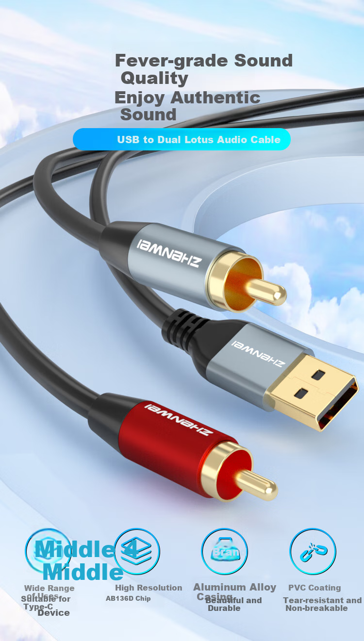 USB аудио кабель