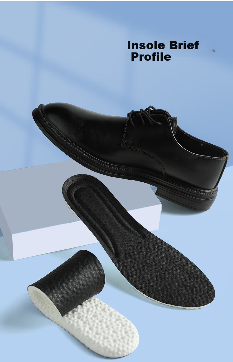 Стельки FOOTOPPO для мужчин, комфортные, мягкие, эластичные, кожаные, для длительного стояния, для спорта, военной подготовки, специализированные, повседневные, с мягкой подошвой