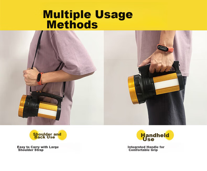 Мощный светодиодный фонарь THERM A REST, уличный, для дома, портативный, с длительным временем работы, специально разработан для пожилых людей, 9410