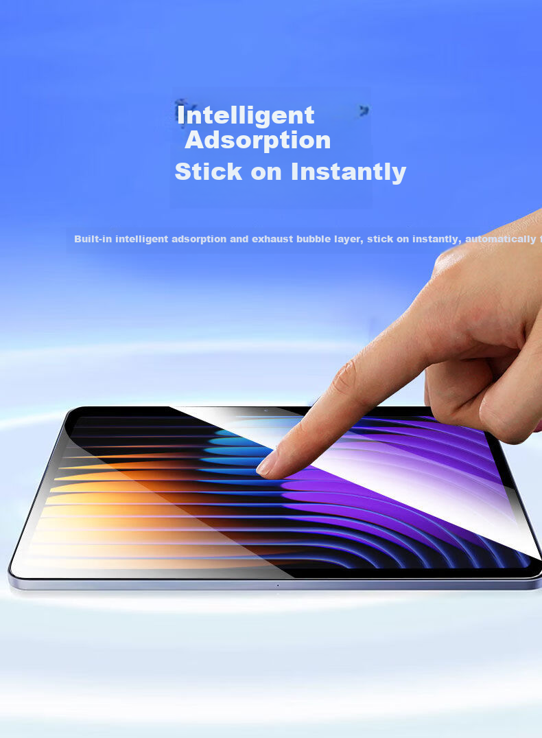 Защитная пленка HBOALG для Xiaomi Pad 7/7Pro, 11.2-дюймовая модель 2024 года, закаленное стекло, HD Clear, противоударная, защита от отпечатков пальцев, износостойкая, антибликовая защитная пленка