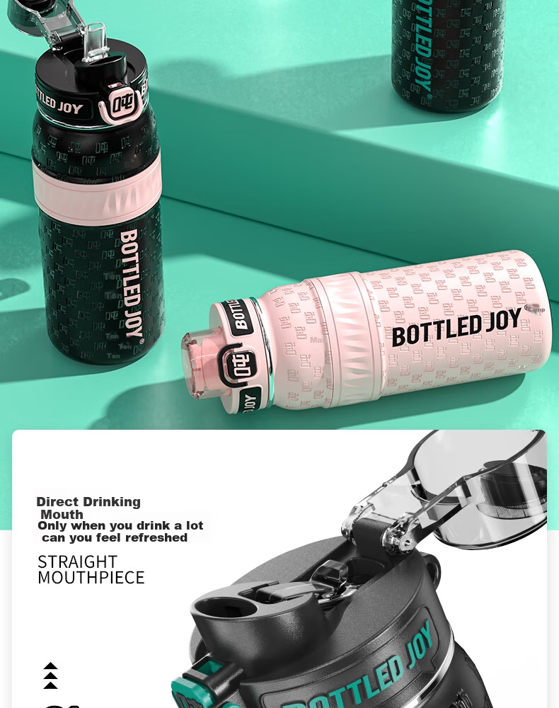 Термос-кружка BOTTLED JOY Ddundun, 750 мл, с ситечком для чая, из нержавеющей стали 316, для спорта, подарок