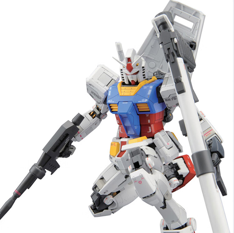 万代（bandai）高达gundam拼插拼装模型玩具 mg 1 100 rx 78 2 敢达 ver.3.0 0183655