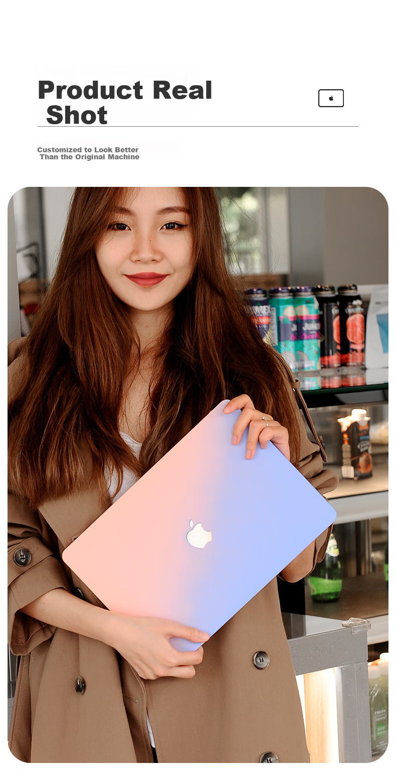 Защитный чехол DiyiGongfang для Apple MacBook Pro 14 дюймов (M1/M2/M3/M4/M5 MAX) с пленкой для клавиатуры и заглушкой
