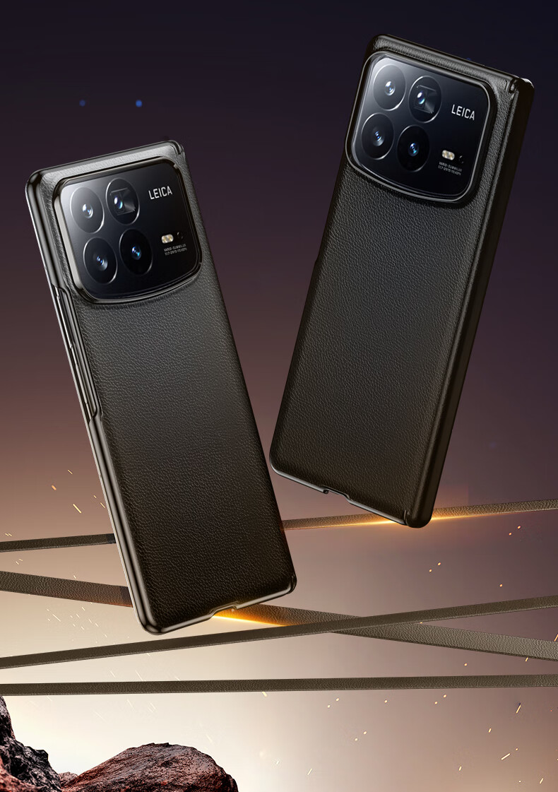 Чехол для телефона Ekakashop для Xiaomi MixFold 4, защитный, противоударный, бизнес-стиль, черный