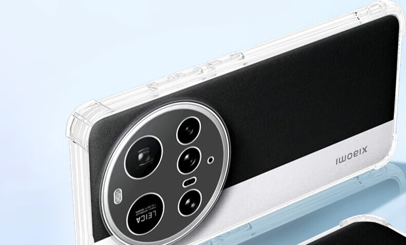 Противоударный чехол BIAZE для Xiaomi 15 Ultra, прозрачный, с защитой камеры и воздушными углами