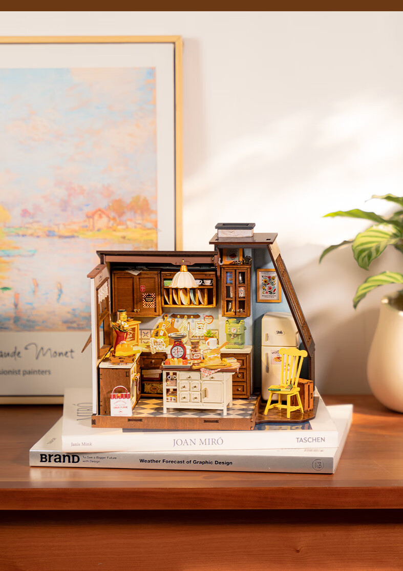 Конструктор Rolife "Пекарня" DIY Dollhouse, подарок на день рождения, День Святого Валентина, Новый год