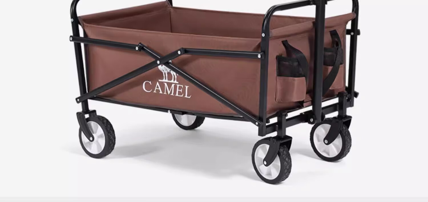 Переносная тележка CAMEL для кемпинга, складная тележка для покупок, тележка для продуктов, тележка для выгула собак, ручная тележка для домашнего использования и сбора посылок