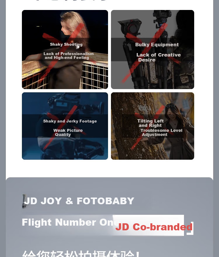 Штатив Fotopro LITE VIDEO с флип-замками, регулируемый монопод, металлическая гидравлическая головка, для видеосъемки, фотографии, беззеркальных камер, из углеродного волокна