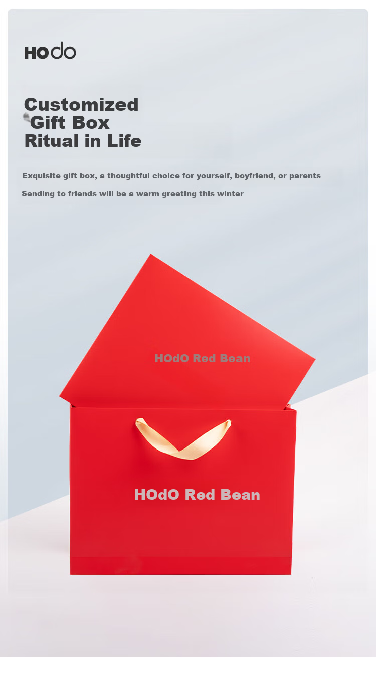 Шарф Hodo 100% шерсть, женский, для корпоративных заказов, красный, подарочный набор на Новый год и День Святого Валентина