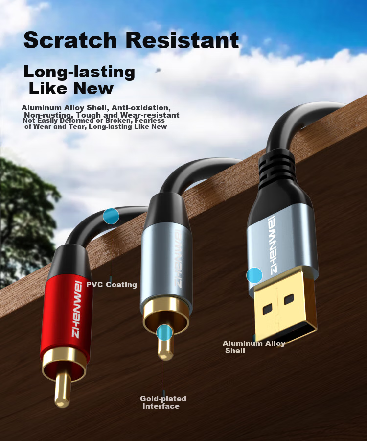 USB аудио кабель