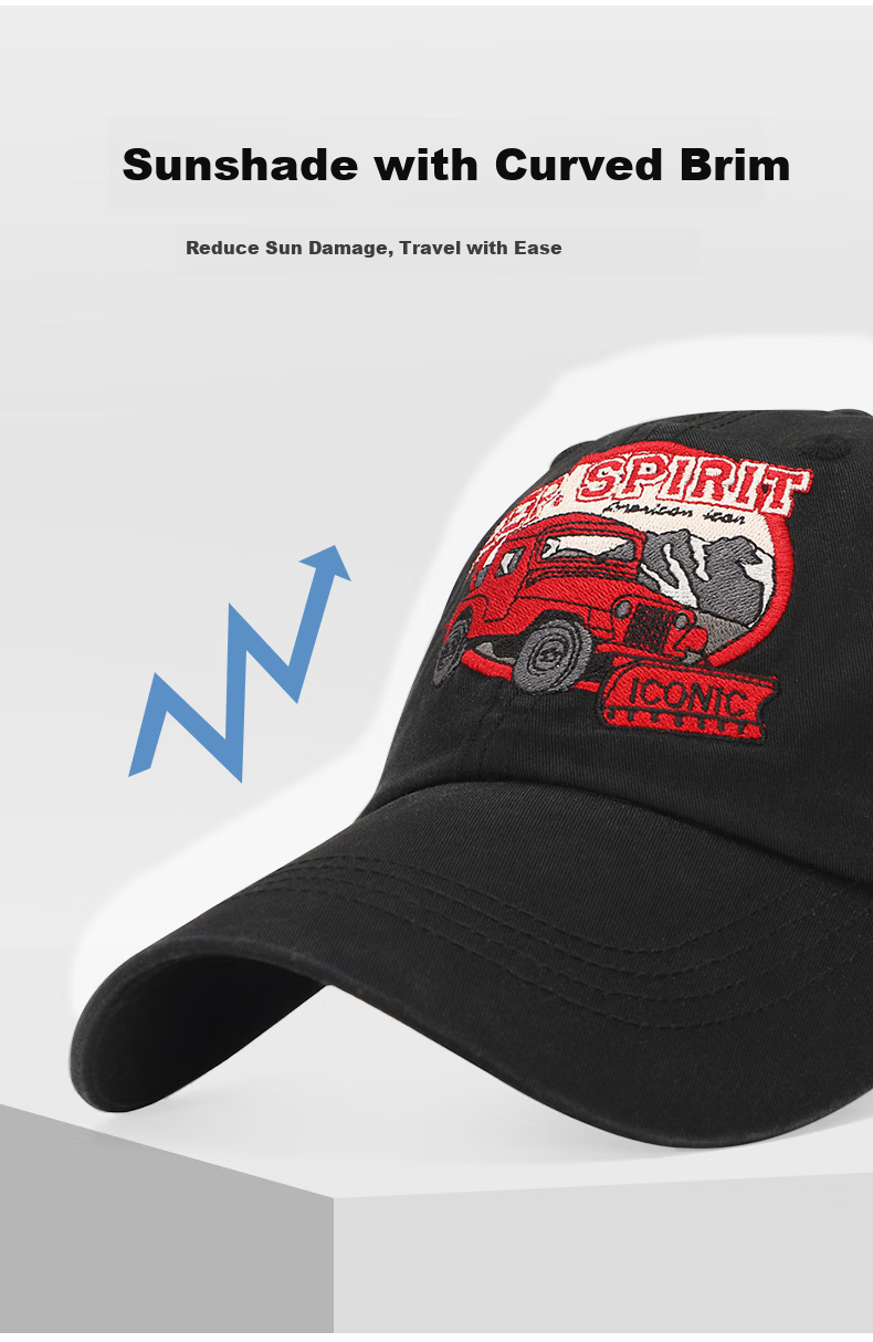 Мужская бейсболка JEEP, модная, в корейском стиле, для всех сезонов, с вышивкой, повседневная спортивная кепка A0059
