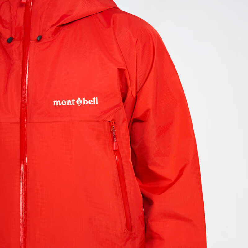 Мужская непромокаемая куртка Mont·bell Rain Dancer 1128729, красная, размер XL