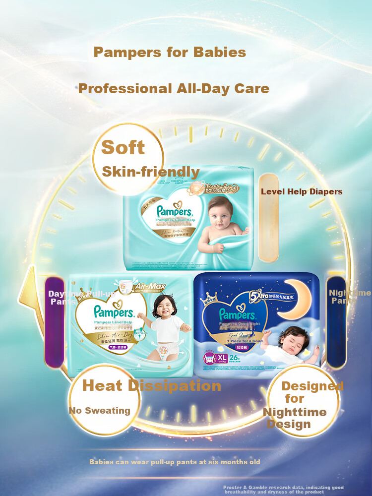 Подгузники-трусики Pampers Premium
