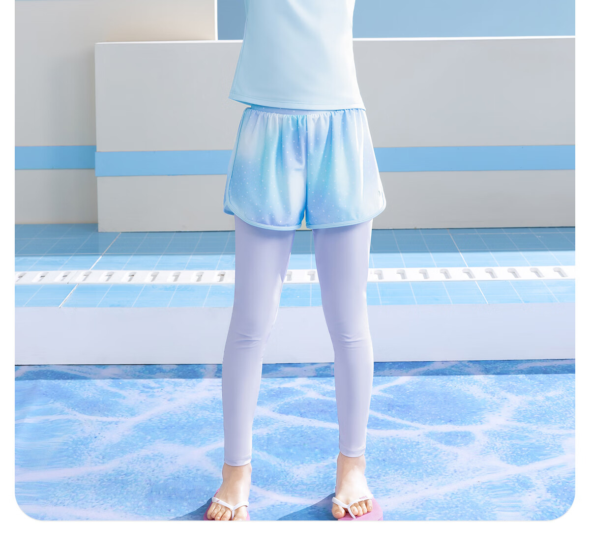 Детский купальник 361° для девочек, раздельный, с длинным рукавом и штанами, для старших детей и подростков, защита от солнца, купальный костюм