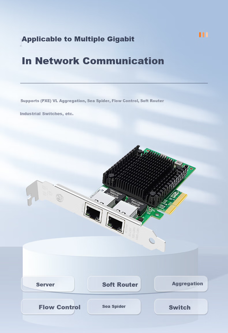 Сетевая карта EB-LINK Gigabit Dual-Port