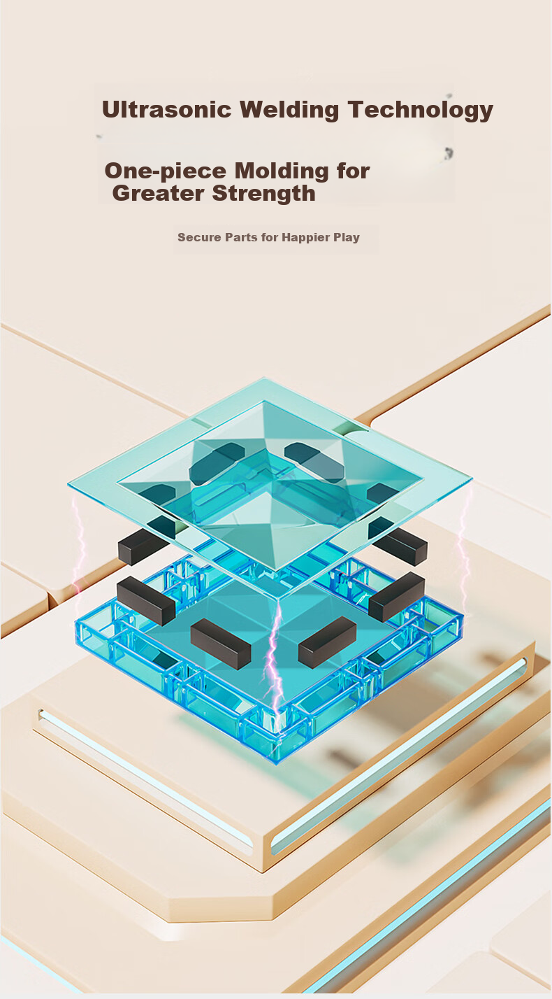 Магнитные конструкторы Xingyayoupin, детский игрушечный набор, строительные блоки для мальчиков и девочек, развивающая игрушка, подарок на Новый год для детей от 3-6 лет, большой набор из 200 деталей с колесом обозрения и машинкой