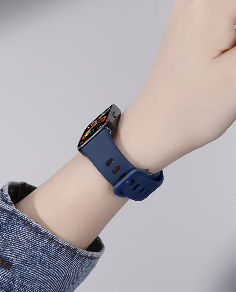 Ремешок Xiaopijiang для Huawei Band 10/9/8, спортивный, дышащий, из TPE, белый