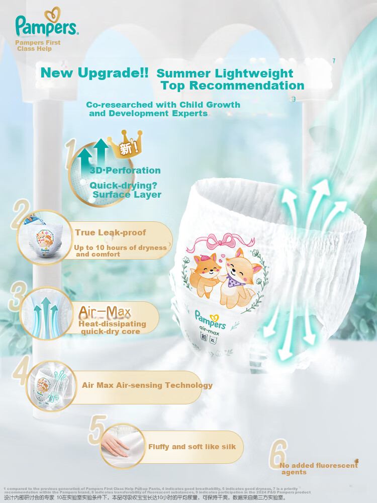 Подгузники-трусики Pampers Premium