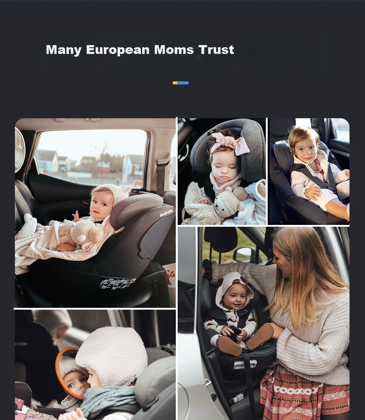 Автокресло Maxi-Cosi Mica360Pro для детей от 0 до 4 лет, сертифицированное i-Size, одобренное ADAC, с вращением на 360 градусов, цвет графитовый серый