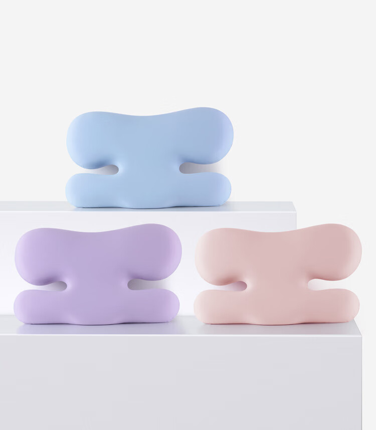 Подушка для сна CHECA GOODS Anti-Wrinkle Beauty Pillow, ортопедическая, с поддержкой шеи, для сна на боку, без давления на лицо, для взрослых, 55x35.5x8 см
