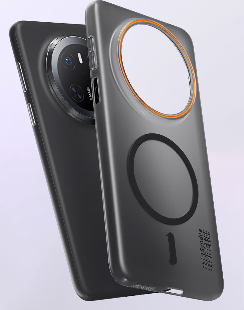 Чехол Baozou для Huawei Mate 70 Pro/Pro+, противоударный, с защитой от отпечатков пальцев, серый