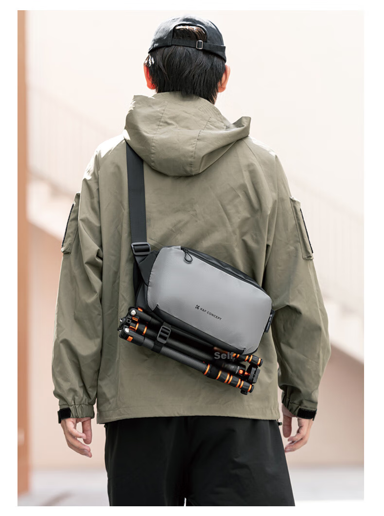 Рюкзак для фототехники K&F CONCEPT Zhuoer, сумка через плечо для цифровых зеркальных и беззеркальных камер, портативная сумка для хранения на открытом воздухе