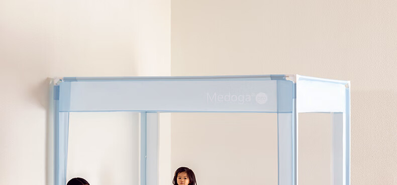 MEDOGA [MAX Square-Top Mosquito Net] Усиленные ремни, защита от падения, толстый и широкий, 2 шт.