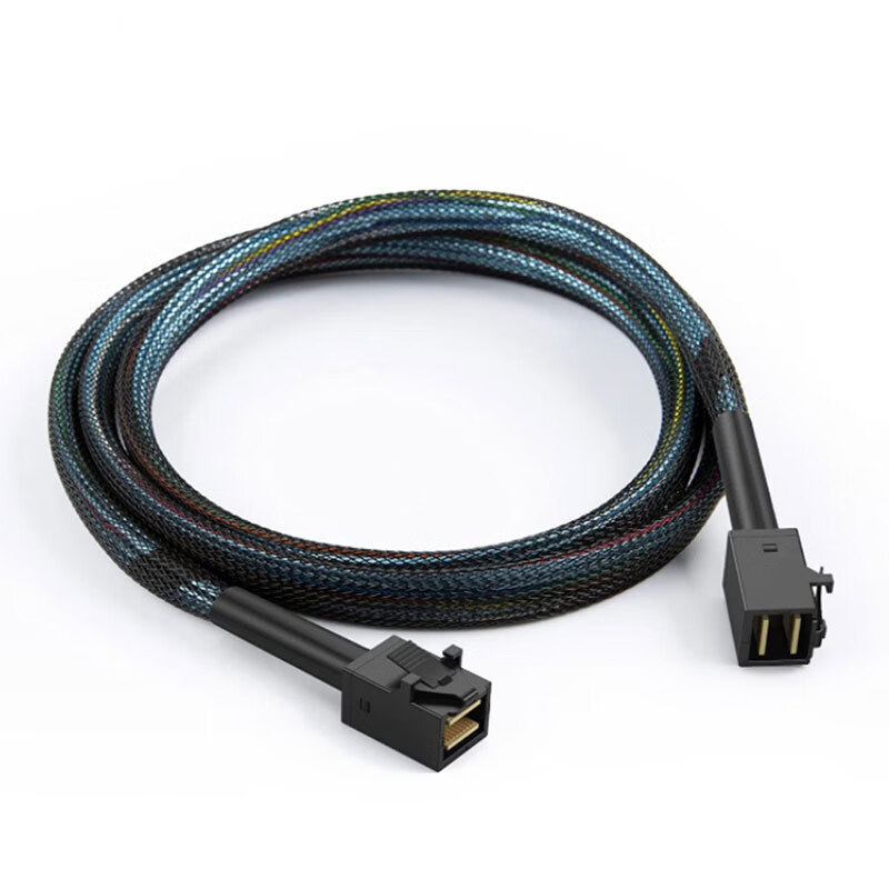 Кабель Beishanque Mini SAS SFF-8643 to SFF-8643, 0.8 метра