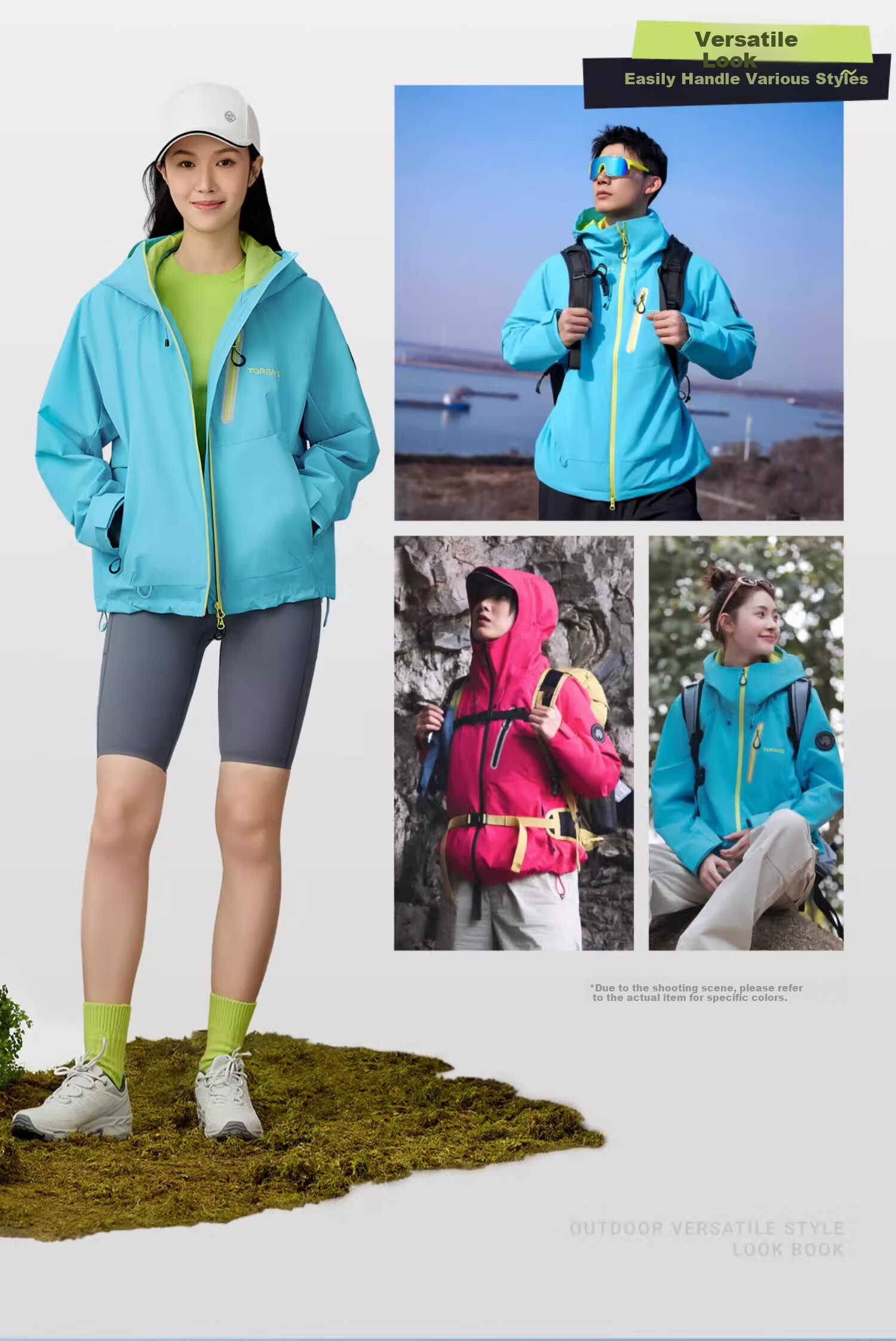 Куртка TOREAD Shanxing Soft Shell Jacket, мужская, ветрозащитная, для активного отдыха, спорта, велоспорта, туризма, размер L, цвет Зеленый бархат