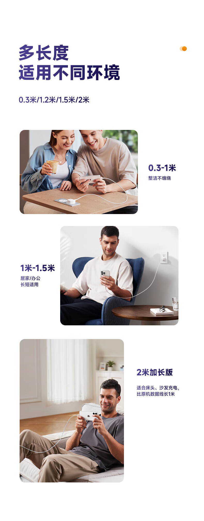Кабель BIAZE для Apple