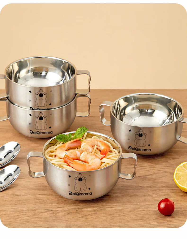 Детская миска из нержавеющей стали