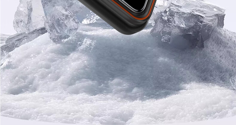 Противоударный чехол Baozou для Xiaomi Mi 15, матовый черный, с магнитной подставкой