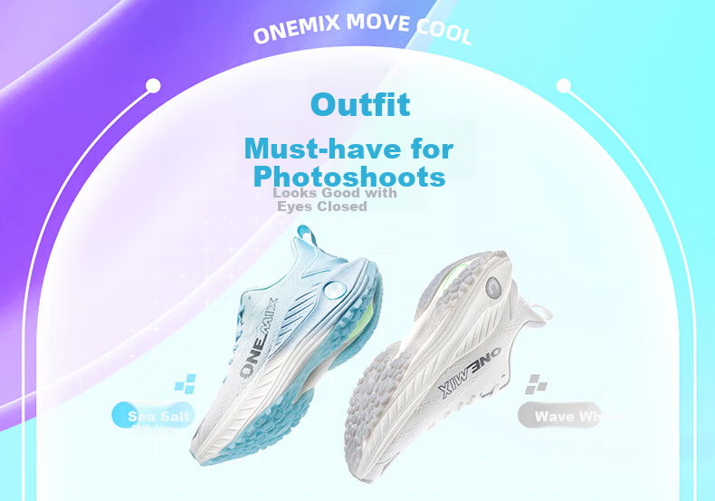 ONEMIX Кроссовки для бега, мужские, унисекс, ультралегкие, с амортизацией, для осени и зимы, для спорта и отдыха