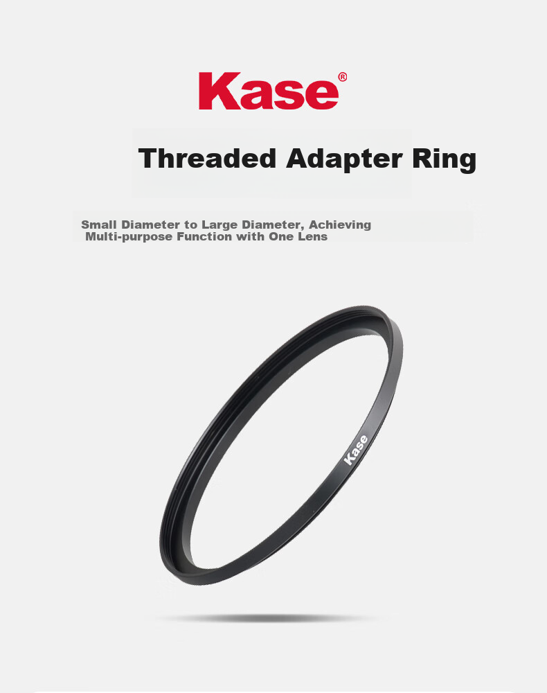 Адаптер-кольцо Kase для фильтров 77 мм на объектив 82 мм