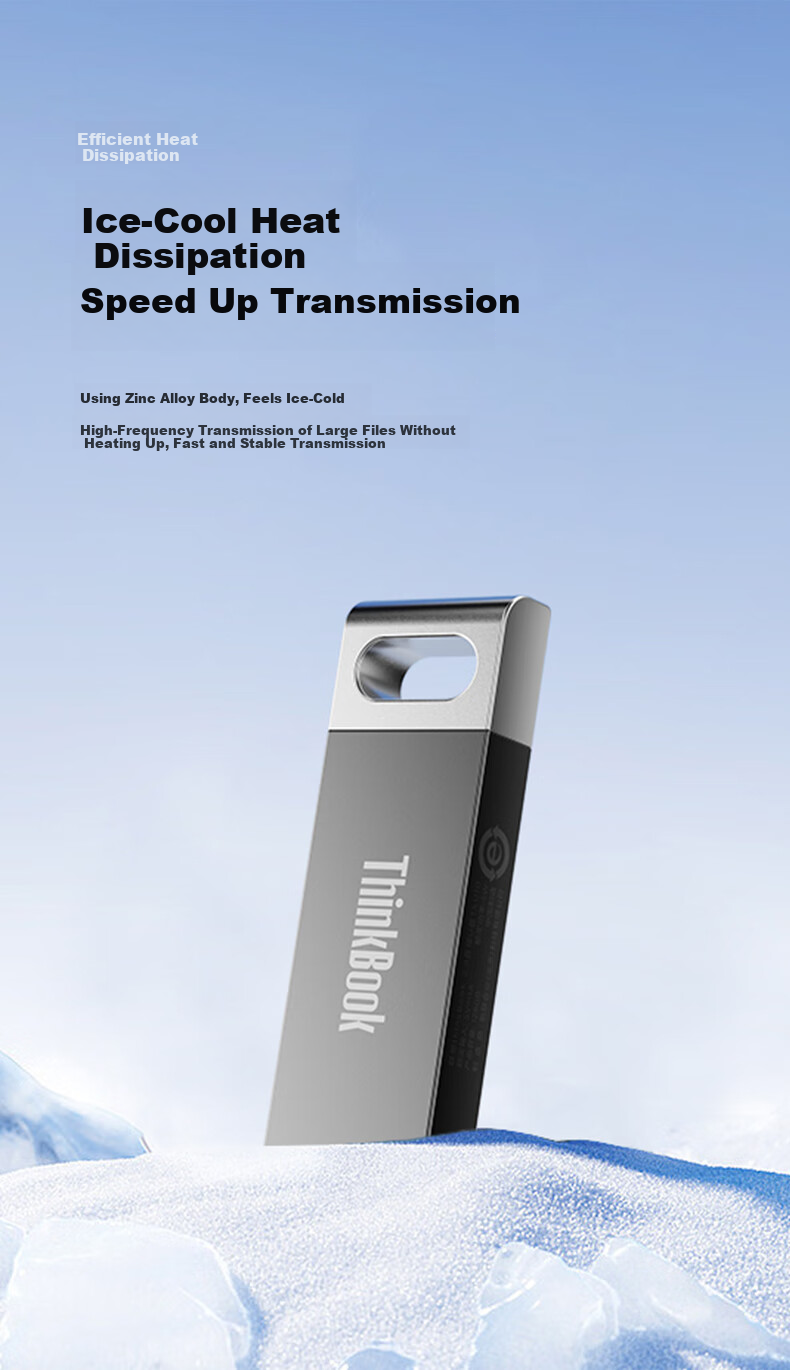 USB-накопитель ThinkPad Lenovo ThinkBook 64GB USB 2.0, флэш-накопитель для офиса, учебы, бизнеса, автомобилей, TSU10