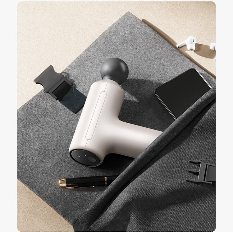 Мини-массажер Xiaomi Mijia H3, металлик серый, фитнес-массажер с горячим компрессом, массажер для мышц плеч, шеи и всего тела, подарок на день рождения и праздники для родителей, новогодний подарок