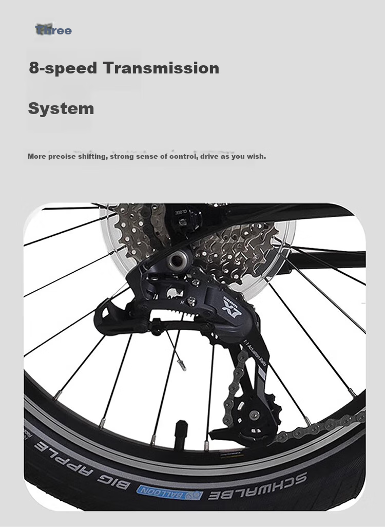DAHON Classic P8 KBC083, складной велосипед, 20 дюймов, 8 скоростей, белый