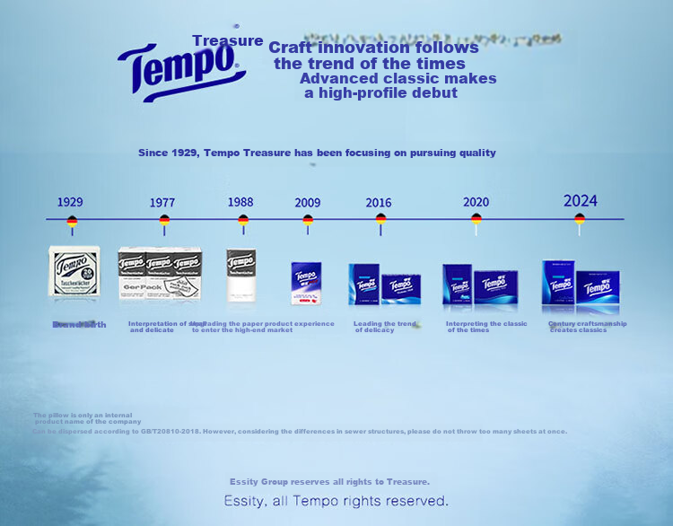 TEMPO Туалетная бумага Yibo's Choice, 4-слойная, 16 рулонов, с ароматом кедра