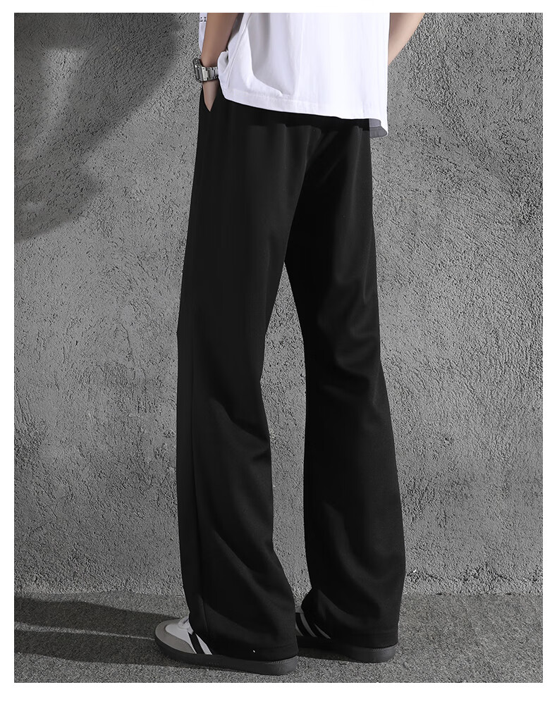 Foss Phil Мужские брюки K1109, осень-зима, повседневные, прямые, свободные, спортивные, белые/серые, 2XL