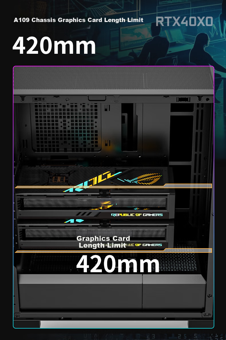 Корпус для ПК Great Wall Black Box 09 AI Case, Full Tower, Черный