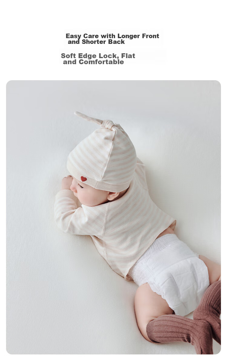 Детская домашняя одежда Babylove, хлопковая футболка с длинным рукавом для новорожденных, весна-осень, размер 52, цвет натуральный коричневый