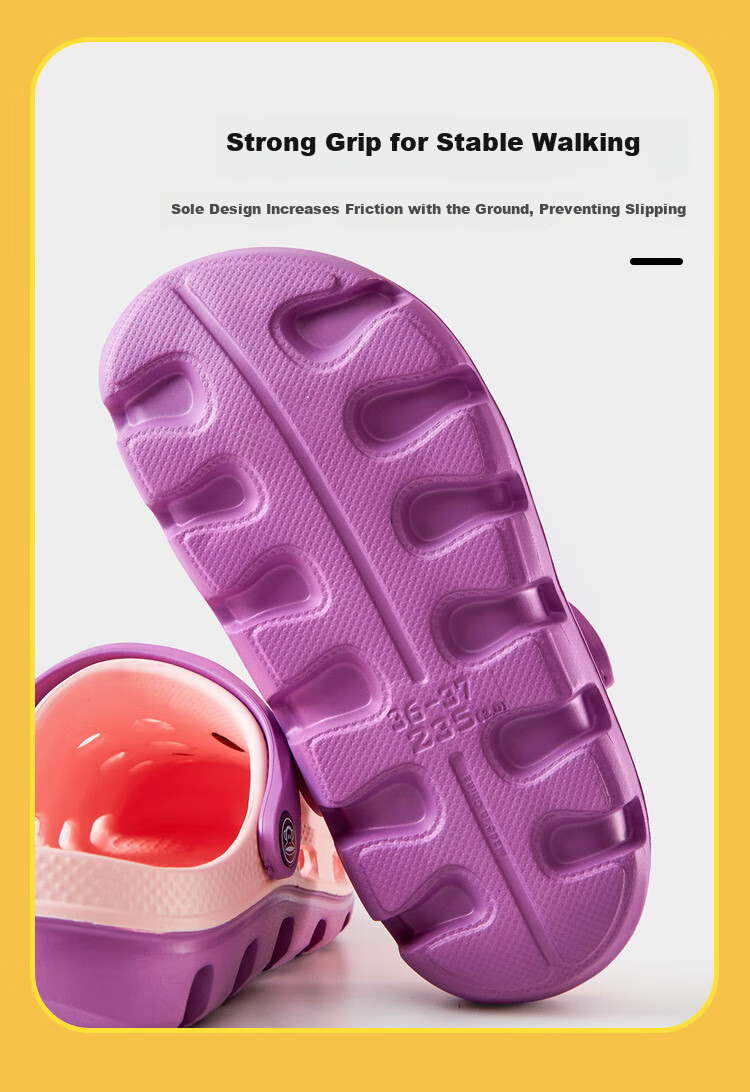 Женские сандалии Paul Frank, перфорированные, для сада, уличные, повседневные, дышащие, с мягкой подошвой, двойного назначения, белые, размер 40-41