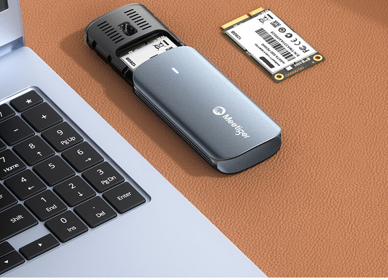 Внешний корпус M.2 NVMe SSD Mihu GM05, USB Type-C, 5 Гбит/с, алюминиевый сплав, для SSD 2230/2242/2260/2280, черный