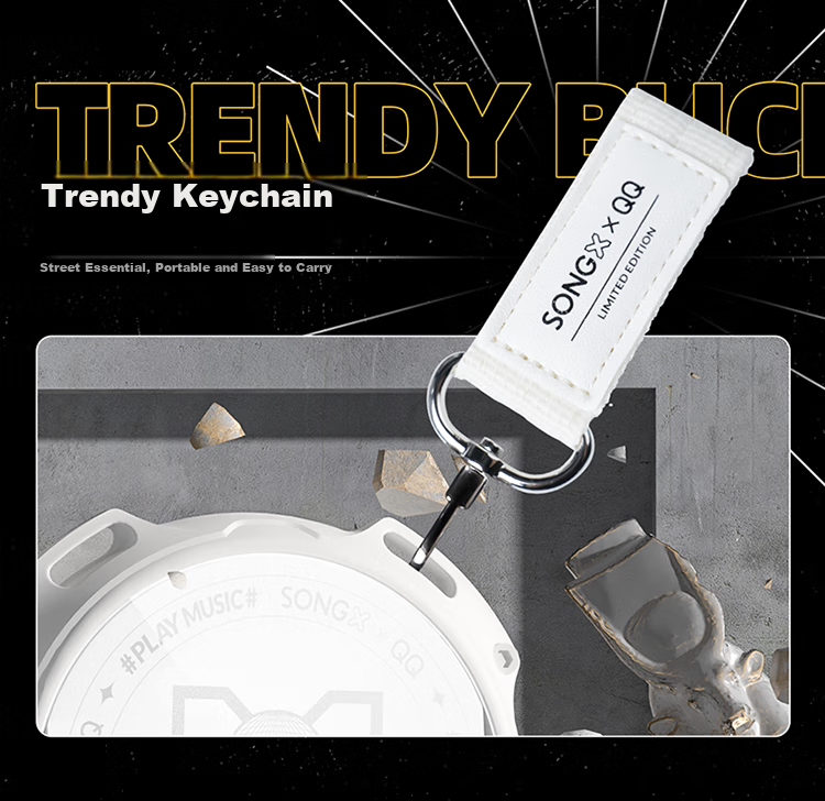 Беспроводные наушники SONGX, коллаборация с Tencent QQ, подарочная коробка, шумоподавление, Bluetooth 5.3, до 20 часов работы