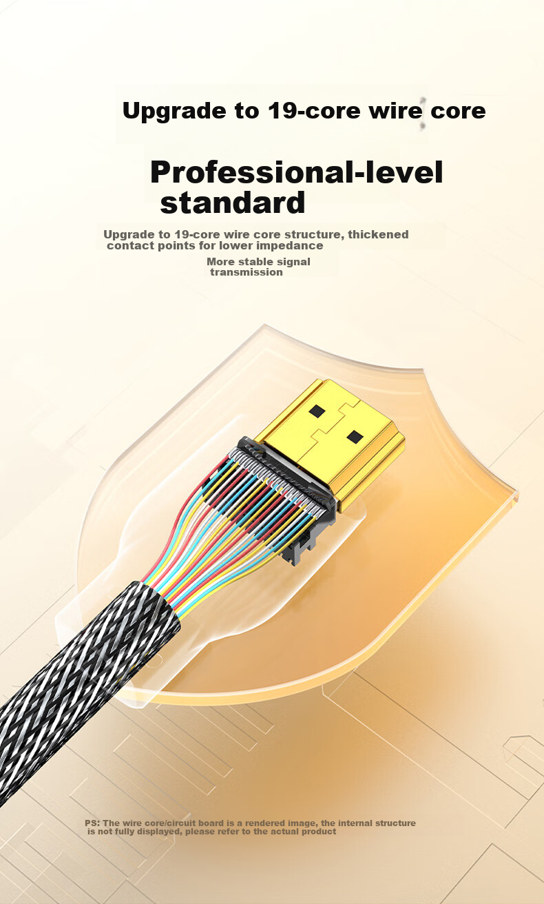 Кабель SAMZHE HDMI 2.0, 4K@60Hz, 5 метров, LH50