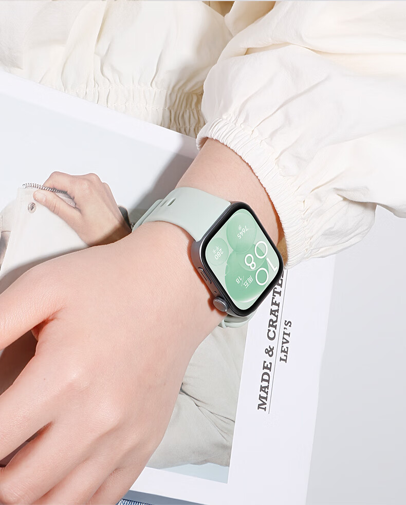 Ремешок Weiqiantu для Huawei FIT4pro/FIT4/FIT3, сменный аксессуар для часов Huawei Fit4pro, унисекс, официальная модель | Moonlight White